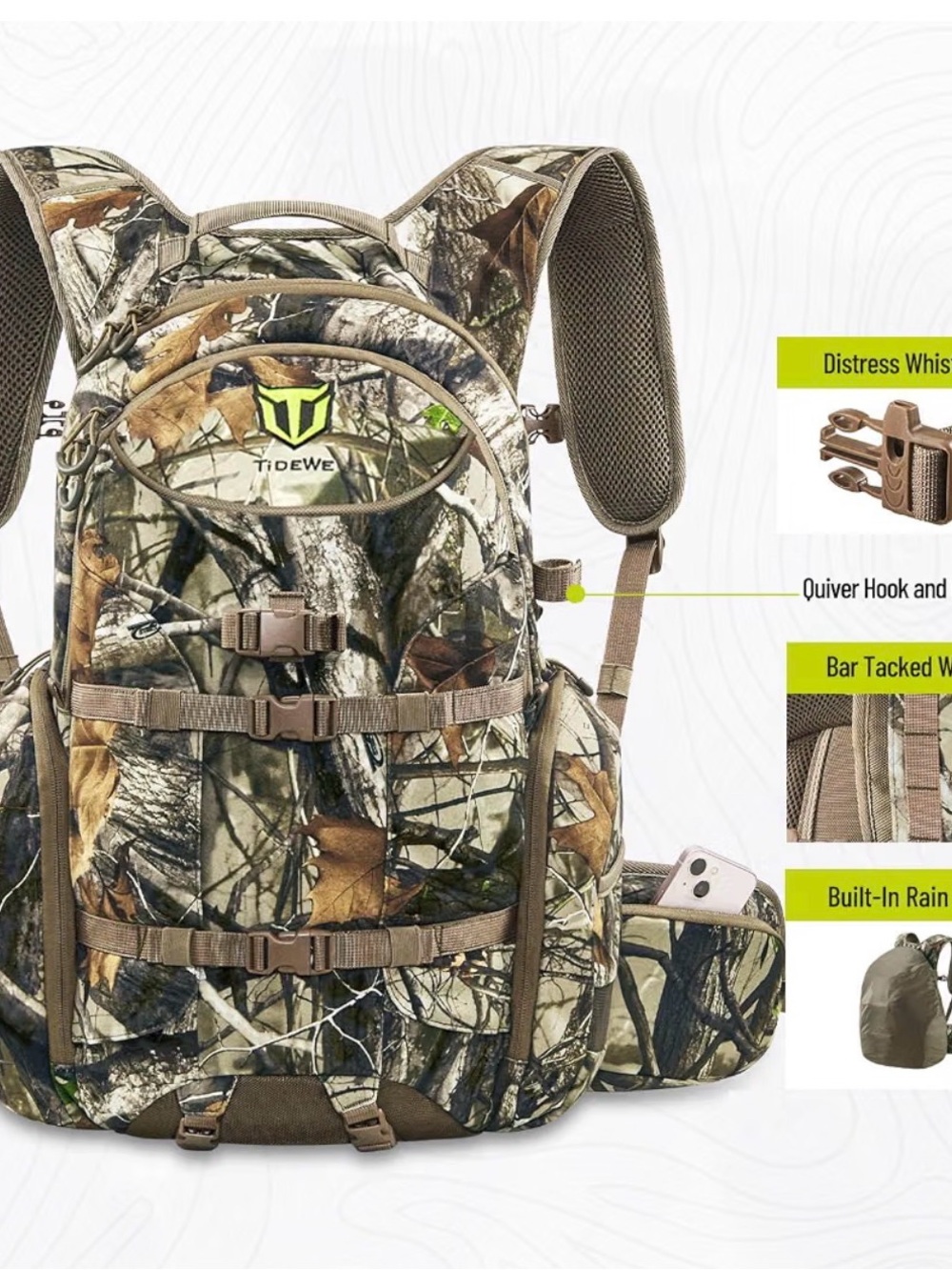 Tidewe hunting backpack